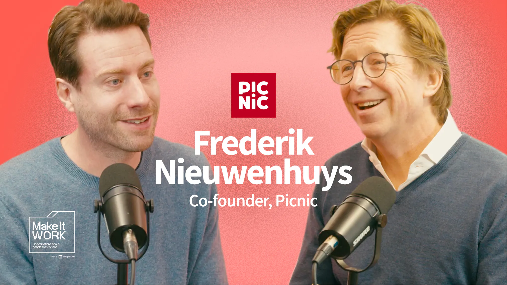 Thumbnail for the Make It WORK podcast episode with Frederik Nieuwenhuys